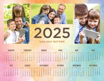 Picture of Horizontal Magnet Calendar 3