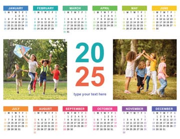 Picture of Horizontal Magnet Calendar 8