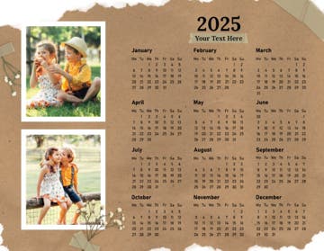 Picture of Horizontal Magnet Calendar 11