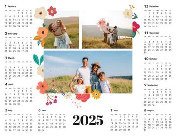 Picture of Horizontal Magnet Calendar 16