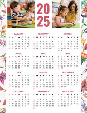 Picture of Vertical Magnet Calendar 4